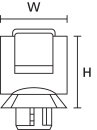 HellermannTyton - 150-92300 - Kabelhalter schwarz