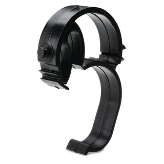 HellermannTyton - 151-00207 - Befestigungsclip 47x13,5 mm, selbstverschließend, hitzestabil, schlagzäh, schwarz