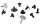 HellermannTyton - 151-00401 - Stecker für Blechstärke 2,5- 26 mm, Befestigungsloch 5 - 5,5 mm, schlagzäh, schwarz