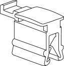 HellermannTyton - 151-00464 - Befestigungselement 22x10,4...