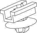 HellermannTyton - 151-00840 - Halter mit Steckeraufnahme...