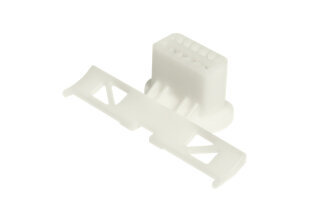 HellermannTyton - 151-00851 - Bündelungsclips L 50mm für Schweißbolzen Ø5, beweglich, natur 6.000 Stück.
