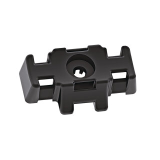 HellermannTyton - 151-01010 - Kabelhalter 70x46 mm, Polyamid glasfaserverstärkt (PA6GF30%), schwarz