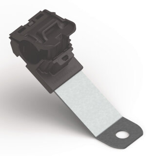 HellermannTyton - 151-01455 - Befestigungselement 150,5x34,9 mm, Bündeldurchmesser: 12,7-19,5 mm, M10, schwarz