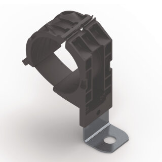 HellermannTyton - 151-01518 - Befestigungselement 167,2x34,9 mm, Bündeldurchmesser: 36,0-51,0 mm, M8, schwarz