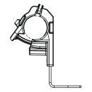 HellermannTyton - 151-01660 - Befestigungselement 169,8x34,9 mm, Bündeldurchmesser: 19,4-36,0 mm, M6, schwarz