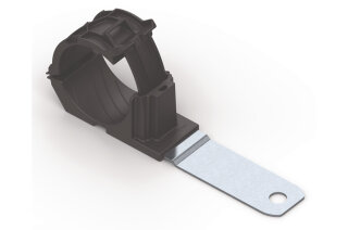 HellermannTyton - 151-01663 - Befestigungselement 232,5x34,9 mm, Bündeldurchmesser: 36,0-51,0 mm, M6, schwarz