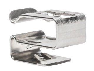 HellermannTyton - 151-01699 - Kantenclip17x9,5 mm, Edelstahl
