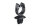 HellermannTyton - 151-01759 - Harness Clip, offen, Ovalloch, Lamellenfuß, schwarz