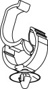 HellermannTyton - 151-02881 - Halteclip 34x10 mm,...