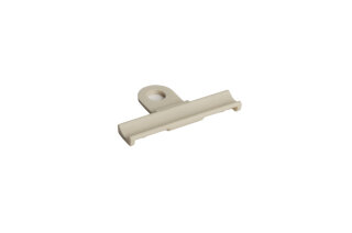 HellermannTyton - 151-03021 - BundlingClip für Leitungsführung mit Rundloch 6.35 mm