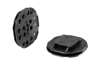 HellermannTyton - 151-03196 - Pastensockel 50x47 mm, PA66/6HIRHS, schwarz
