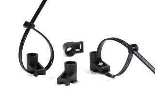 HellermannTyton - 151-03301 - Befestigungssockel 19x10 mm, schwarz