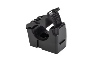 HellermannTyton - 151-03556 - Befestigungselement, Ø8.0 mm, Bündeldurchmesser Dmin=19.3mm, Dmax=36.10mm, M8, schwarz, 150ST