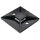 HellermannTyton - 151-28602 - Klebesockel 37,7x37,7 mm, schwarz