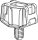 HellermannTyton - 151-29500 - 3-Wege-Abstandhalter schwarz