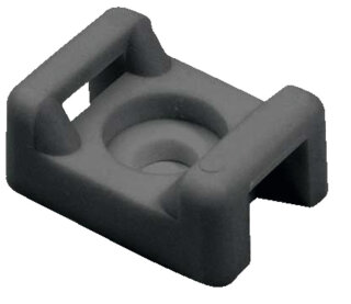 HellermannTyton - 151-30700 - Befestigungssockel 21.8 mmx15.8 mm, schwarz