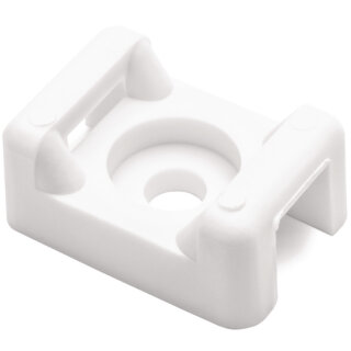 HellermannTyton - 151-30703 - Befestigungssockel 21.8 mmx15.8 mm, weiß