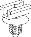 HellermannTyton - 155-03800 - Kabelhalter schwarz