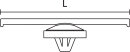 HellermannTyton - 155-11601 - Halteclip schwarz