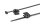 HellermannTyton - 156-00017 - Befestigungsbinder 150x4,6 mm, 2-teilig, hitzestabil, schlagzäh, schwarz
