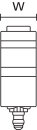 HellermannTyton - 156-01315 - Clip DTC18x28-S PA66HIRHS...