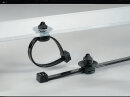 HellermannTyton - 156-01316 - T30RFT5 PA46 GY D1 Befestigungsbinder 150x3,5