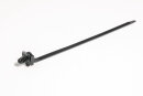 HellermannTyton - 157-00019 - Befestigungsbinder 1-teilig mit Lamellenfuß, mit Teller, für Rundlöcher 170 x5.3 mm PA66 schwarz