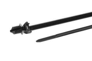 HellermannTyton - 157-00045 - Befestigungsbinder schwarz