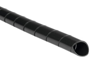 HellermannTyton - 161-44150 - Spiralschlauch 7,5 mm - 40 mm, PA6V0, schwarz, 30 m