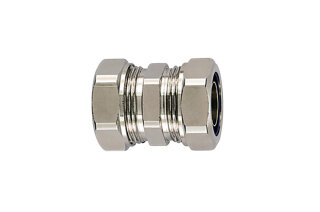 HellermannTyton - 166-32601 - Metallverschraubung Flüssigkeitsdicht, glatter PVC Mantel