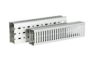 HellermannTyton - 185-40198 - Verdrahtungskanal 50x50 mm, 2000 mm, PVC, grau