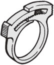 HellermannTyton - 190-00029 - Befestigungsschelle schwarz