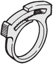 HellermannTyton - 190-00127 - Befestigungsschelle schwarz