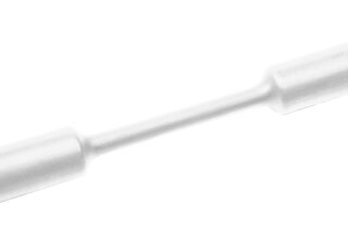 HellermannTyton - 305-50809 - Warmschrumpfschlauch 2:1 (50,8/25,4 mm), selbstverlöschend, weiß, 35 m Rolle