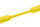 HellermannTyton - 305-76204 - Warmschrumpfschlauch 2:1 (76/38 mm), selbstverlöschend, gelb, 25 m Rolle