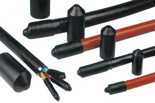 HellermannTyton - 416-10000 - Spannungsfeste Endkappe PO-X schwarz
