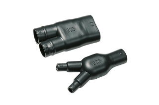 HellermannTyton - 421-20002 - Warmschrumpfteil für D-Sub Steckverbinder schwarz