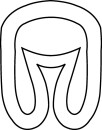 HellermannTyton - 515-01688 - Aufschiebbarer Kabelmarkierer mit Schnittnase 1-3 mm gelb Aufdruck 8