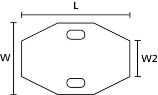 HellermannTyton - 556-80563 - Kennzeichnungsschilder im Leiterformat TAGPU 20x30 mm pink diamantförmig 500 Stk./Rolle