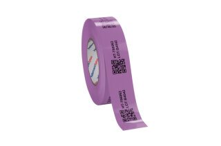 HellermannTyton - 596-12179 - Rohr-/Lagerkennzeichnungsetiketten Helatag für Thermotransferbedruckung TAG108TD1 Typ 1213 violett 40mm 1 Rolle=50m
