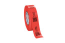 HellermannTyton - 596-12190 - Rohr-/Lagerkennzeichnungsetiketten Helatag für Thermotransferbedruckung TAG108TD1 Typ 1213 rot 40mm 1 Rolle=50m