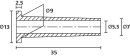 HellermannTyton - 632-01017 - Knickschutztülle grau