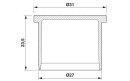 Schutzkappe QPD PSK 5X2,5 transparent IP50 Kunststoff