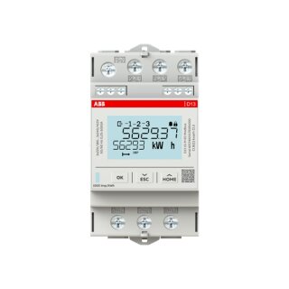 ABB - 2CMA241765R1000 - D13 15-M 65 MODBUS Drehstromzähler 65A, Modbus RTU, MID, 1DO+1DI