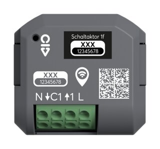 Busch-Jaeger - 2CKA006710A0033 - Schaltaktor 1-fach, UP, wireless, x10