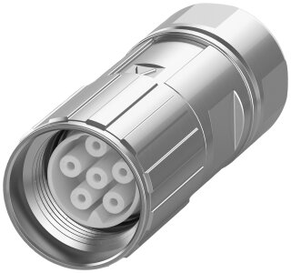 M17 Encoder Stecker 1FL2 SH48/52 Geberstecker Siemens 5er Pack