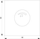 style Lautstärkeregler platin mono 3 Watt 27 Ohm