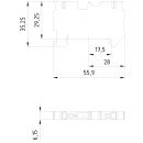 PE-DG-Klemme 4 mm² iPo-Steckanschluss grün-gelb...