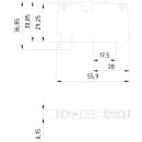 Messtrennklemme 8WH6000-6CG00 iPo-Steckanschluss 4...